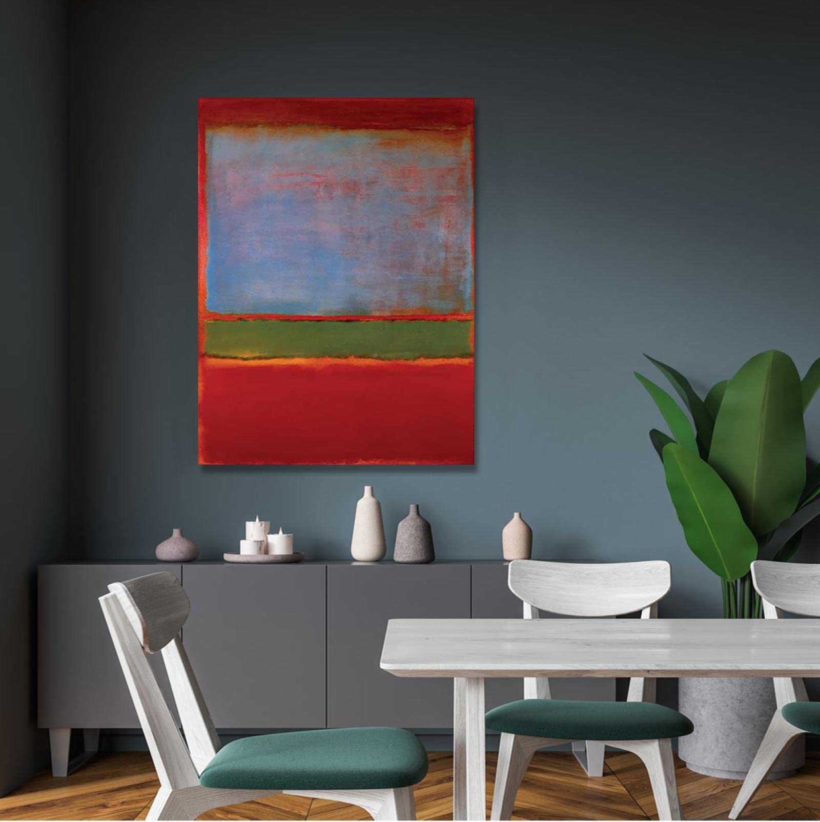 額装品/No.6/Violet Green and Red/1951/ロスコ 絵画 rothco